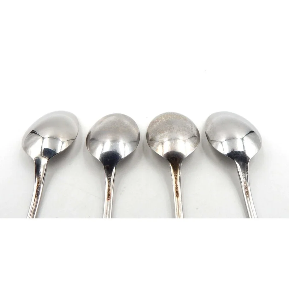 Oneida SSS Celebrity Dinner Place TableSpoons Stainless Flatware S/4 Replacement